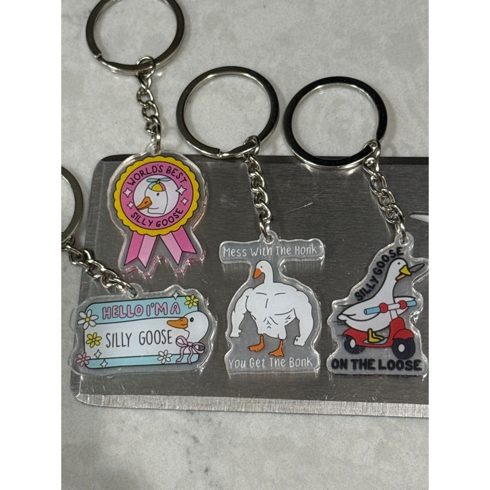 Silly goose keychain 🪿🪿